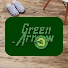 Alfombrillas de flecha verde con estampado personalizado para baño, cocina, alfombra, casa, felpudos para sala de estar, alfombra de baño antideslizante 2024 - compra barato