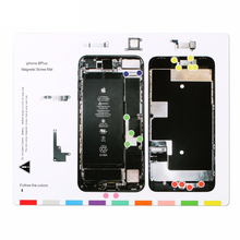Alfombrilla de tornillo magnética para iPhone 8 Plus, herramientas de reparación de teléfonos, 1 unidad 2024 - compra barato
