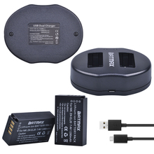 Batería de iones de litio recargable EN-EL20 EN EL20 ENEL20, Cargador USB Dual para cámara Nikon 1, J1, J2, J3, S1, z1, envío directo, 2 uds. 2024 - compra barato