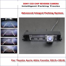 Камера заднего вида для Toyota Auris/Altis/Corolla 2015-2018 HD 2024 - купить недорого
