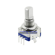 Interruptor codificador de 15mm con mango Semicircular, 2 uds., Codificador rotativo, EC11, Audio, potenciómetro Digital con interruptor, pulso de 20 bits, 5 pies 2024 - compra barato