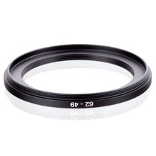 RISE(UK) 62mm-49mm 62-49mm 62 a 49 Step down anillo adaptador para filtros negro 2024 - compra barato