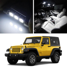 Canbus LED Lamp Interior Map Dome Trunk Plate Light Bulbs For Jeep Wrangler 2007-17 2024 - buy cheap