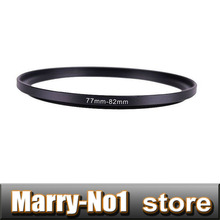 2pcs 77mm to 82mm 77mm-82mm 77-82 Metal Step-Up Lens Filter Ring Adapter Black 2024 - buy cheap