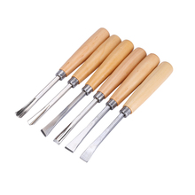 5Pcs/Lot  Wood Carving Hand Chisel Tool Set Woodworking Professional Gouges carpenter tools graving knife 2024 - buy cheap