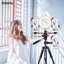Tripod With Microphone Holder Ring Light Bluetooth Pad Phone Photography Lighting Kit Studio Youtuber set Photo Stand CD50 T10 2024 - buy cheap