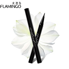 Free Shipping China Top 1 Brand Flamingo Beauty Makeup Easy to Wear Fast Dry Waterproof Long Lasting Liquid Eyeliner Pen 12016 2024 - buy cheap