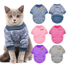 Dog Cat Clothing Autumn Winter Pet Clothes Sweater For Small Dogs Cats Chihuahua Sphyn Pug Yorkie Kitten Outfit Cat Coat Costume 2024 - buy cheap
