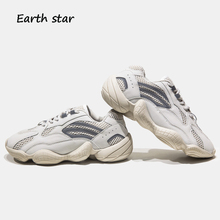 EARTH STAR-zapatos de piel auténtica para mujer, zapatillas Retro de marca, calzado de plataforma de malla transpirable para otoño 2024 - compra barato