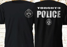 New Toronto Serviço de Polícia do Departamento de Bombeiros de Nova Homens Da Moda Hip Hop Imprimir Novidade Camisetas 2024 - compre barato