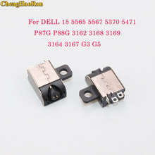ChengHaoRan DC Power Jack Charging Connector Plug Port For DELL Inspiron 15 G3 G5 5565 5567 5370 5471 P87G P88G 3169 3164 3167 2024 - buy cheap