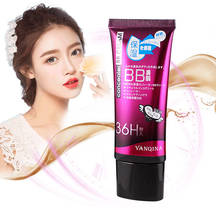 Увлажняющий крем для лица и макияжа, Жидкая Основа BB Cream водостойкий питательный, отбеливающая Солнцезащитная основа, консилер 2024 - купить недорого