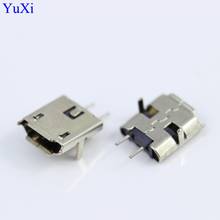 MICRO USB 2P female plug Mike 2PIN V8 Android phone plug two-pin charging port 2-pin Mini Micro USB Connector Jack 2024 - buy cheap