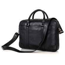 Nesitu Black Office Genuine Leather Men Briefcase Messenger Bags Real Skin Business Travel Bag 14'' Laptop Portfolio M7349 2024 - buy cheap