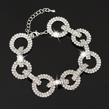 2016 new factory price Wholesale Bracelet Silver Plated  Element Austrian Crystal Bracelets Free Shipping Women Jewelry #B069 2024 - buy cheap