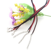 Высокое качество 10 шт./лот разные цвета органза лента ожерелье шнур с застежкой Омаров для DIY ювелирных изделий (FXR023-01) 2024 - купить недорого
