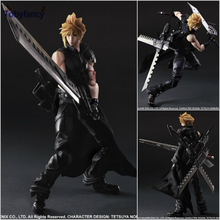 Tobyfancy Final Fantasy Играть искусств Кай фигурку Cloud Strife коллекция аниме модель Игрушечные лошадки Final Fantasy PlayArts Kai 270 мм 2024 - купить недорого