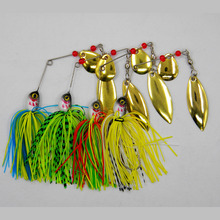 4PCS/Lot Fishing lures20.5G Hooks Spinner bait swivel wobbler isca artificial hard bait fishing tackle Swimbait tackle all depth 2024 - buy cheap