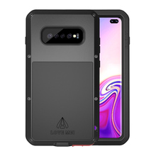 Lovemei-funda de Metal antigolpes para Samsung Galaxy S10 Plus G9750, carcasa de aluminio resistente a la suciedad con cristal de gorila, protección resistente 2024 - compra barato