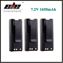 3x Eleoption 1650mAh 7,2 V Ni-MH аккумулятор для ICOM IC-F41GT IC-F41GS IC-F3GT IC-F3GS 2024 - купить недорого