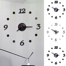 3D Acrylic Vinyl Large Wall Clock Big Watch Decal Stickers Roman Numerals DIY Wall Modern Home 2024 - buy cheap
