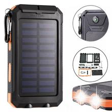 Двойной USB DIY солнечной энергии банк чехол Комплект батарей зарядное устройство Внешняя коробка фонарик 2024 - купить недорого