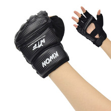Half Mitts MMA Training Boxing Punch Bag Kickboxing Sparring Grappling Martial Arts Muay Thai Taekwondo Gloves for Adult Kids 2024 - buy cheap