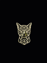 New Romantic Gold Silver Bengal cat Pendant Necklace Hunger Games Necklace Women Best Friend Choker Animal Jewelry 2024 - buy cheap