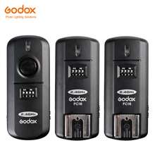 Godox FC-16 2pcs Receiver 16 Channel 2.4G Wireless Studio Camera Speedlite Flash Trigger Studio Flash Trigger for Canon Nikon 2024 - buy cheap