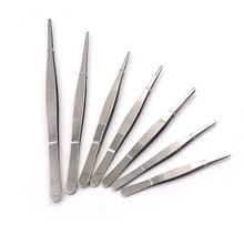 Tweezers 12.5cm/14cm/16cm/18cm/20cm/25cm/30cm Stainless Steel Medical Dental Precision Long Straight Forceps Tweezers 2024 - buy cheap
