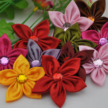 Cinta de 20 piezas con apliques de flores, artesanía para decoración de bodas, Bauhinia E34 2024 - compra barato