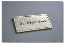 real leather labels for clothing, used jeans leather label, make your design for free 2024 - buy cheap