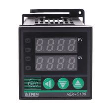 Controlador de temperatura Digital PID, REX-C100 de 0 a 400 Celsius, entrada tipo K SSR, probador de potencia, herramientas 2024 - compra barato
