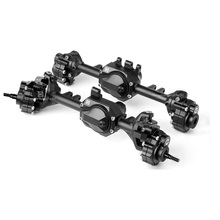 RC 1/10 TRX4 CNC Aluminum Alloy Front Axle And Rear Axle for 1/10 RC Crawler Car Traxxas TRX-4 Axles Upgrade Parts 2024 - buy cheap