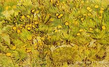 Hand painted art on canvas A Field of Yellow Flowers Vincent Van Gogh painting for sale High quality 2024 - buy cheap
