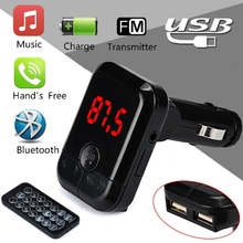 Car MP3 Music Player Bluetooth Wireless FM Transmitter MP3 Player Handsfree Car Kit USB TF SD Remote 2024 - buy cheap