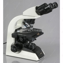 Suministros de AmScope veterinario, microscopio biológico Binocular 40X-2500X, Plan infinito 2024 - compra barato