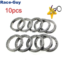 10PCS ID=30mm OD=38mm Exhaust Pipe Gasket For 200cc 250cc Pit Dirt Bike ATV Quad 4 Wheeler Motorcycle Scooter Moped 2024 - buy cheap
