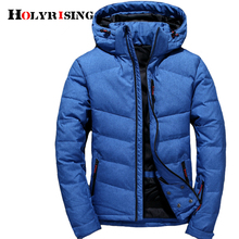 Holyrising 2018 marca de moda inverno homens para baixo jaqueta casual jaqueta e casacos parka casaco masculino inverno 18469-5 2024 - compre barato