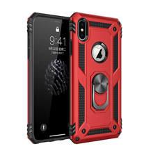 Luxury Magnetic Ring Case For iphone XS Max Rugged Armor Shockproof Stand Hard Cover For iPhone 11 Pro 6 6S 7 8 Plus X XR  Coque 2024 - buy cheap