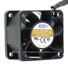 Nuevo ventilador de refrigeración ATX AVC 4028 DB04028B12M-189 12V 0,45a 4cm 3 líneas servidor 2024 - compra barato