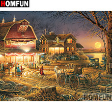 HOMFUN Full Square/Round Drill 5D DIY Diamond Painting "Character landscape" Embroidery Cross Stitch 5D Home Decor A00799 2024 - buy cheap