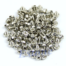 500pcs Toothed Hex 6/32 Computer PC Case Hard Drive Motherboard Mounting Screws 2024 - buy cheap