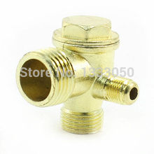 3 Way Brass Male Threaded Check Valve Tool for Air Compressor 2024 - buy cheap