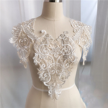 1 Set Lace Applique Venice Lace Collar DIY Apparel Accessories Exquisite Sewing Trim Fabric Neckline Decorate Costume 2024 - buy cheap