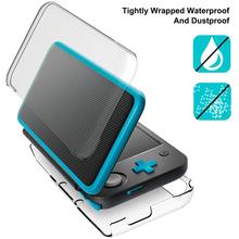 Anti-Scratch Crystal Clear Case Ultra-Thin Protective Hard Front Back Shell Protector for Nintendo New 2DSLL 2DSXL 2DS XL 2024 - buy cheap