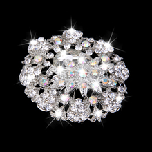 AB CRYSTAL-broche de boda con diamantes de imitación, broche de regalo 2024 - compra barato