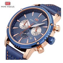 Relojes para hombre de moda Casual de lujo de cuero de negocios de cuarzo-Reloj de pulsera militar para hombre 2024 - compra barato