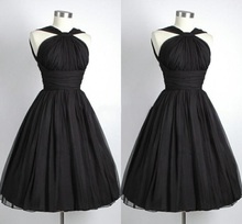 Vestidos De graduación De 8 ° grado, Vestido negro De regreso a casa, Vestido De fiesta Curto hasta la rodilla, Vestido semiformal para fiesta 2019 2024 - compra barato