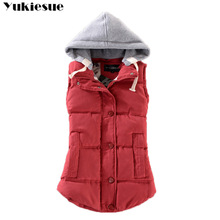 New 2018 autumn and winter women cotton vest white duck down soft warm waistcoat plus size 6XL female outwear brand vest coat 2024 - buy cheap